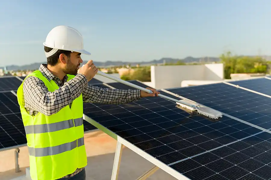 How Solar Panel Cleaning Supports Production Downey, CA